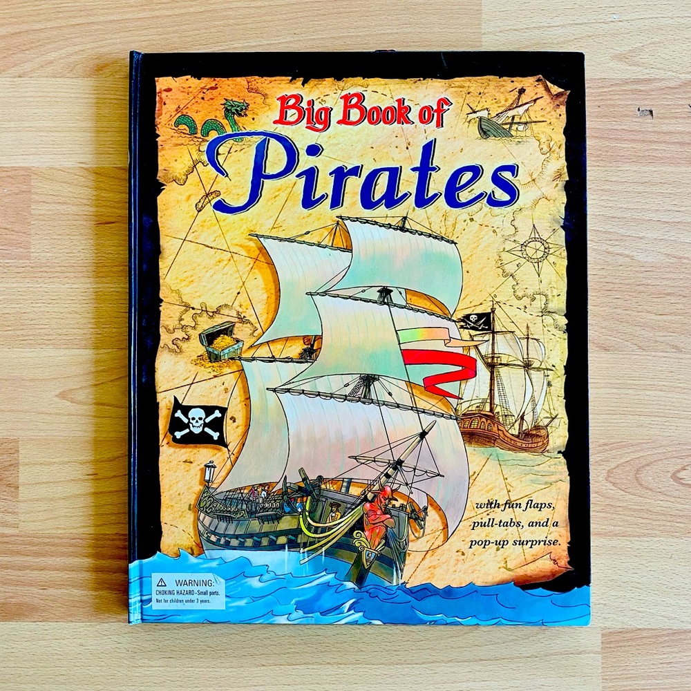 RARE BIG (Pop-Up) Book of Pirates🏴‍☠️
